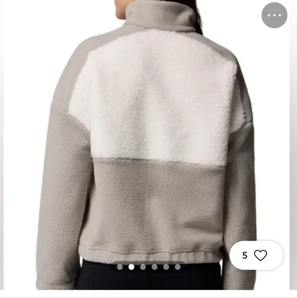 Columbia Lodge Sherpa In Dove Sea Salt Color Medium - Picture 4 of 8